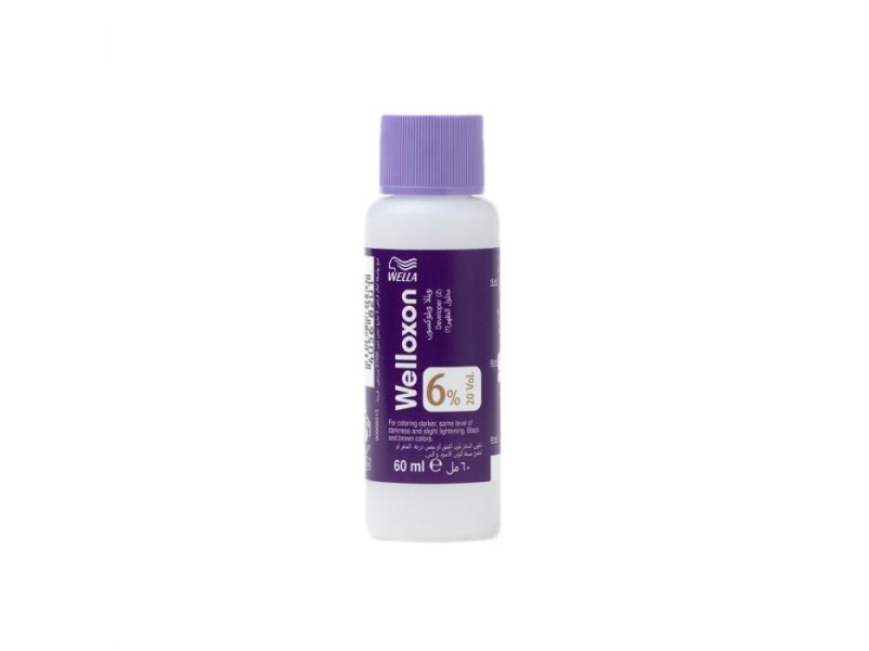 Welloxon hair color herbal 6% 20 vol 60ml Welloxon hair color herbal 6% 20 vol 60ml