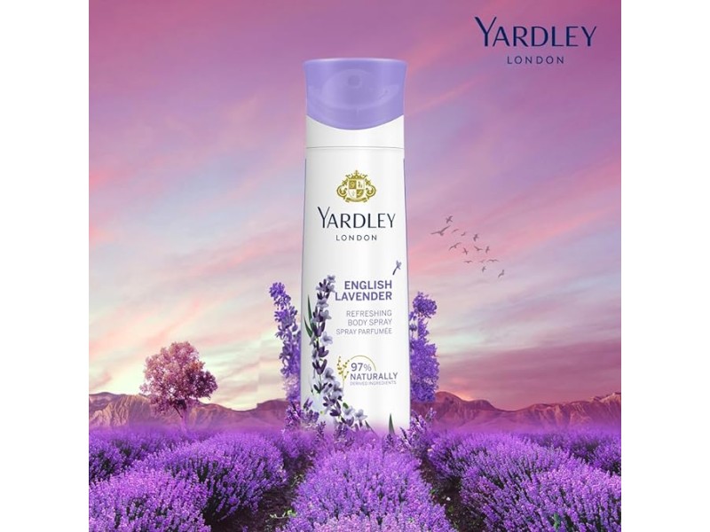 YARDLEY BODY SPRAY LAVENDER FOR WOMEN 150ML (7900)
