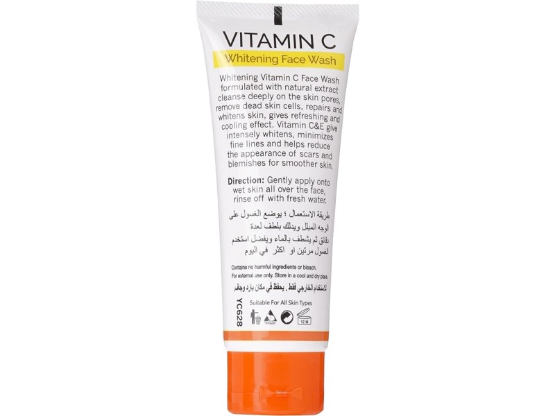 Yc whitening face wash with vitamin c 100ml