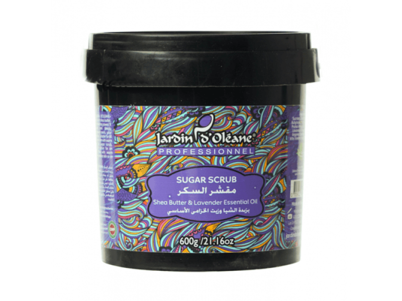 Jardin oleane sugar scrub argan oil and lavender essential oil - 600g Jardin oleane sugar scrub argan oil and lavender essential oil - 600g