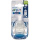 Philips avent classic classic plus teats 2 hole x2 (scf632-27)