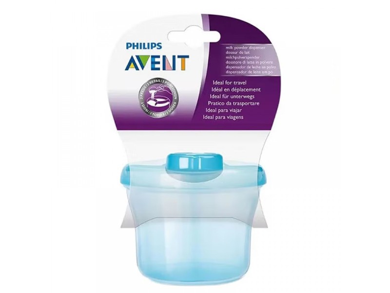 Philips avent milk powder dispenser blue