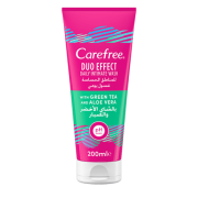 Carefree duo effect intimate daily wash - green tea and aloe vera - 200ml