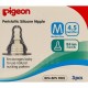 Pigeon silicone nipple s type m 3pc-box