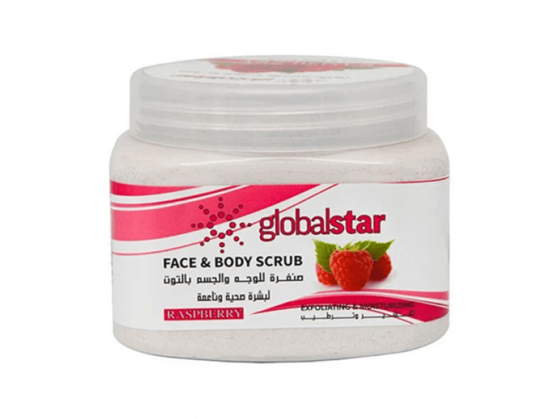 Global star face and body scrub raspberry- 500ml Global star face and body scrub raspberry- 500ml