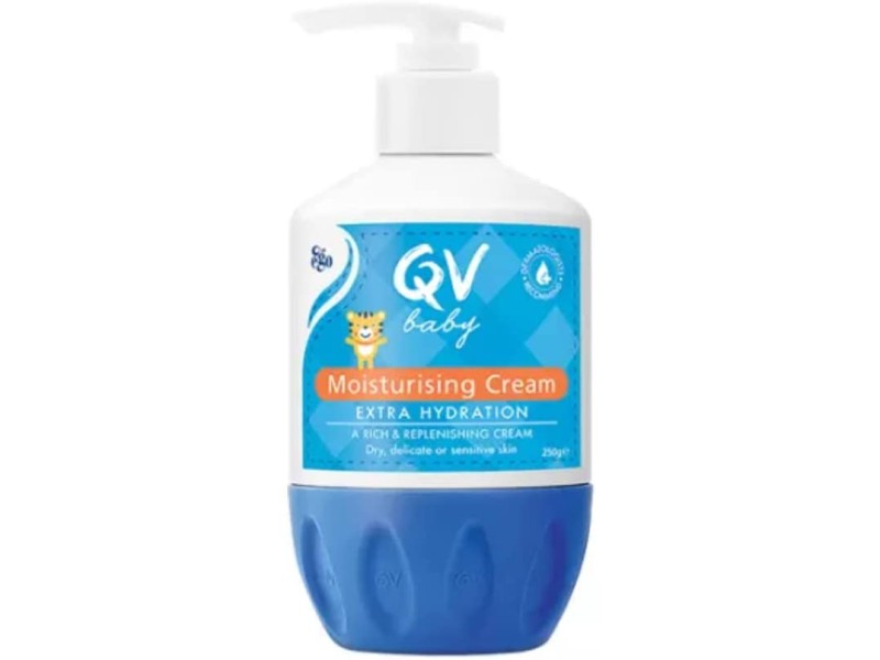 Qv baby cream 250 gm moisturising pump
