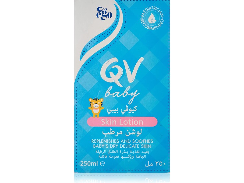 Qv baby skin lotion 250 ml baby's dry delicate skin
