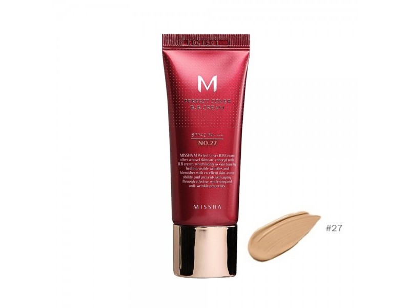 Missha m perfect cover bb cream - no.27 Missha m perfect cover bb cream - no.27