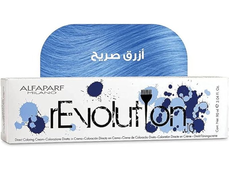Revolution hair color 90 ml true blue