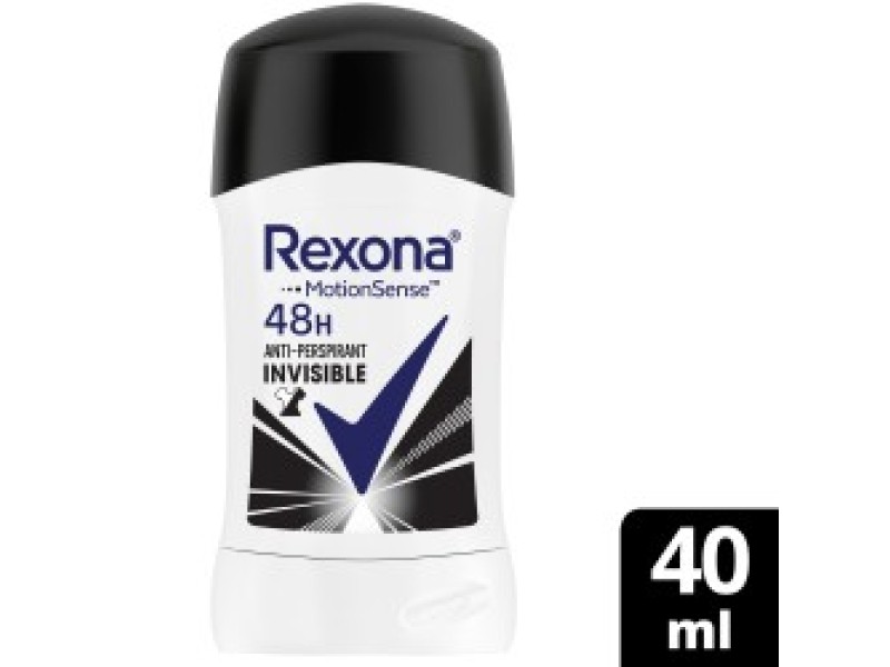 Rexona deodorant stick women 40 ml anti bacterial invisible 10 x