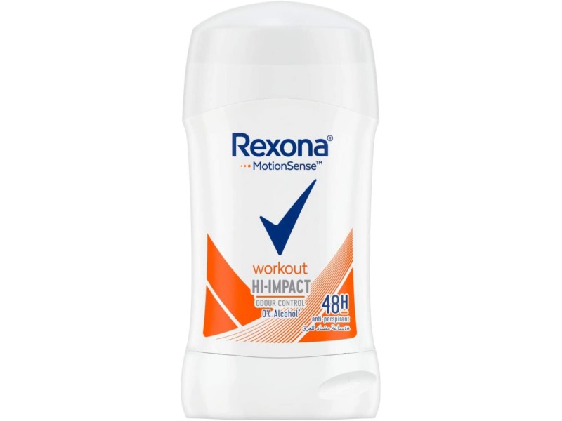 Rexona deodorant stick women 40 mlworkout hi-impact