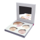 Make over 22 glow makeup highlighter palette - gm001