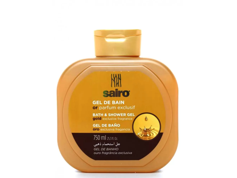 Sairo shower gel 750 ml gold