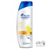 Head & shoulder hair shampoo anti dandruff 600 ml natural fresh lemon