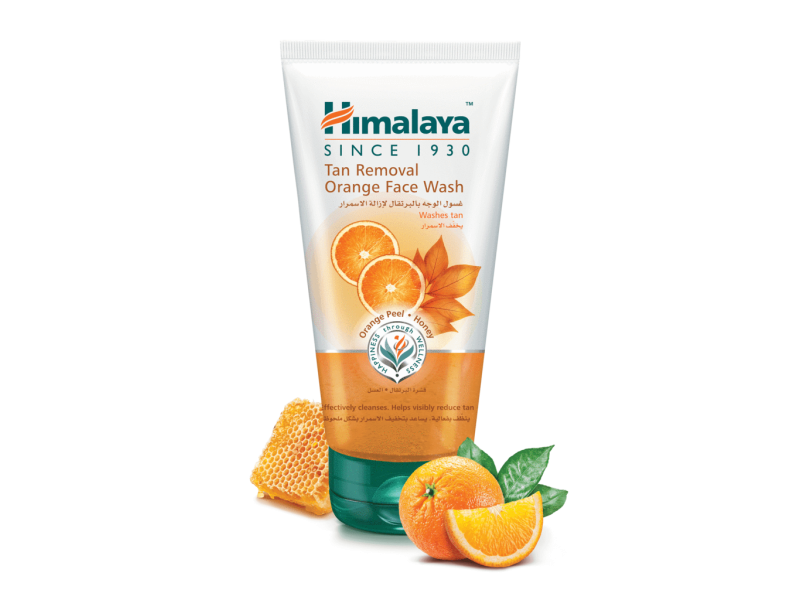 Himalaya face scrub 150ml orange tan removal