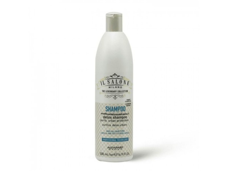 Il salone detox shampoo 500 ml charcoal for all hair types