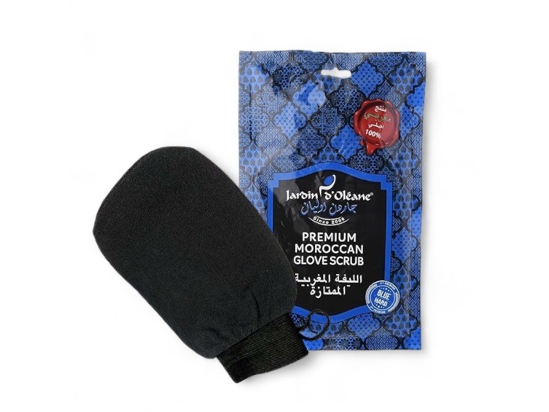 Jardin oleane glove scrub moroccan