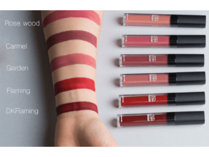 Nora bo awadh waterproof liquid lipstick - dark flaming Nora bo awadh waterproof liquid lipstick - dark flaming