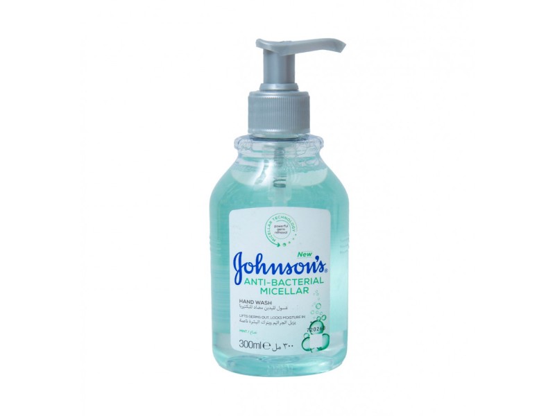 Johnson hand wash anti-bactrial micellar mint 300ml