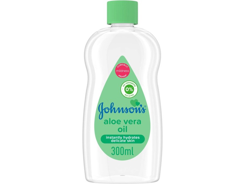 Johnson's baby oil aloe vera 300 ml
