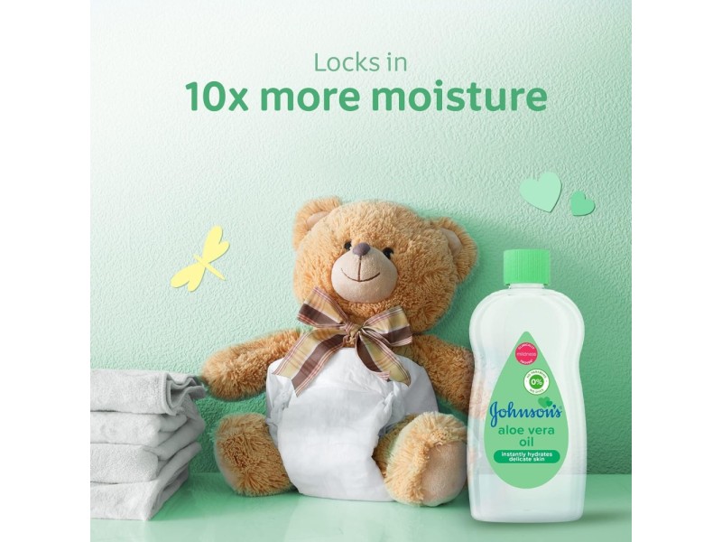 JOHNSON'S BABY OIL ALOE VERA 500 ML