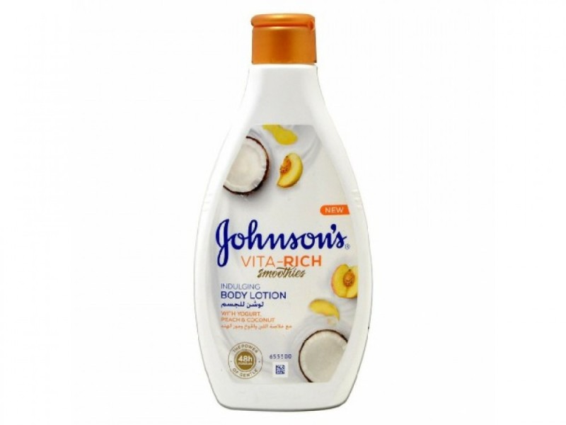 Johnson's body lotion vita-rich 400 ml yogurt&peach&coconut