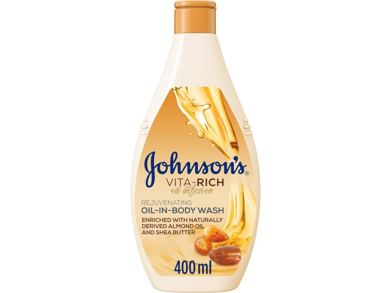 Johnson's shower gel vita-rich 400 ml almond oil & shea butter