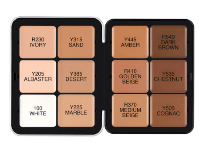 Make up for ever ultra hd foundation palette creme