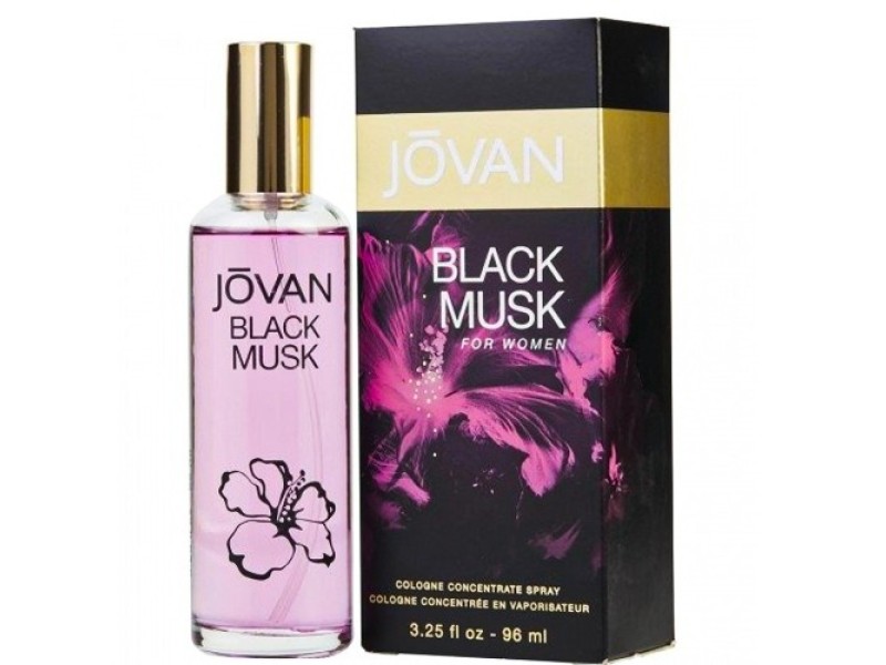 Jovan black musk for women 96 ml cologne concentrate spray