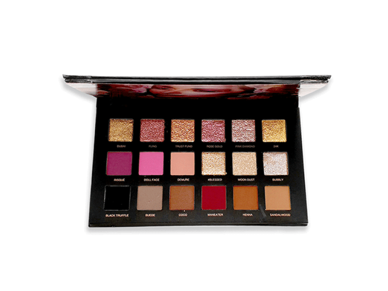 Make over 22 rose gold 18 colors eyeshadow palette - rg002 Make over 22 rose gold 18 colors eyeshadow palette - rg002