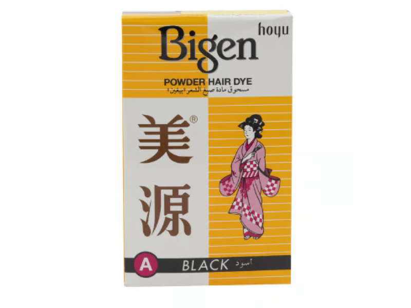 Bigen powder hair dye a black 6gm Bigen powder hair dye a black 6gm