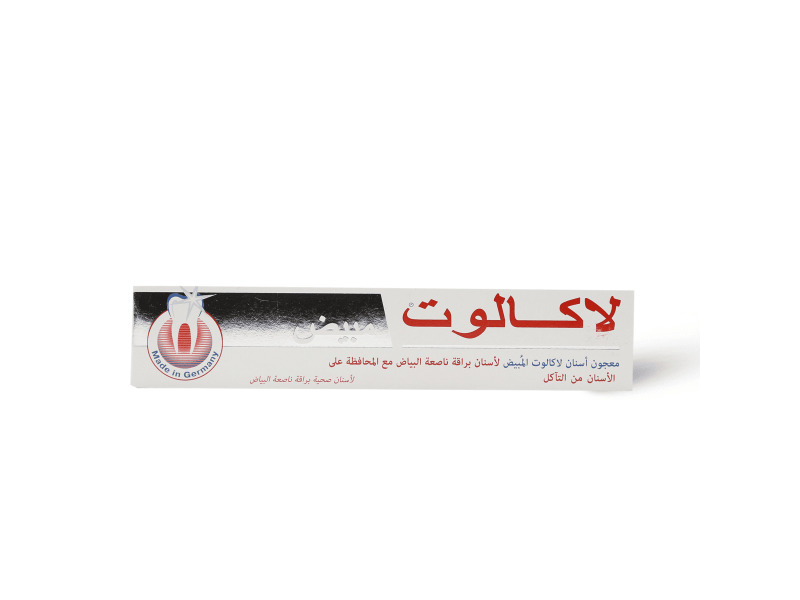 Lacalut toothpastes 75 ml whitening