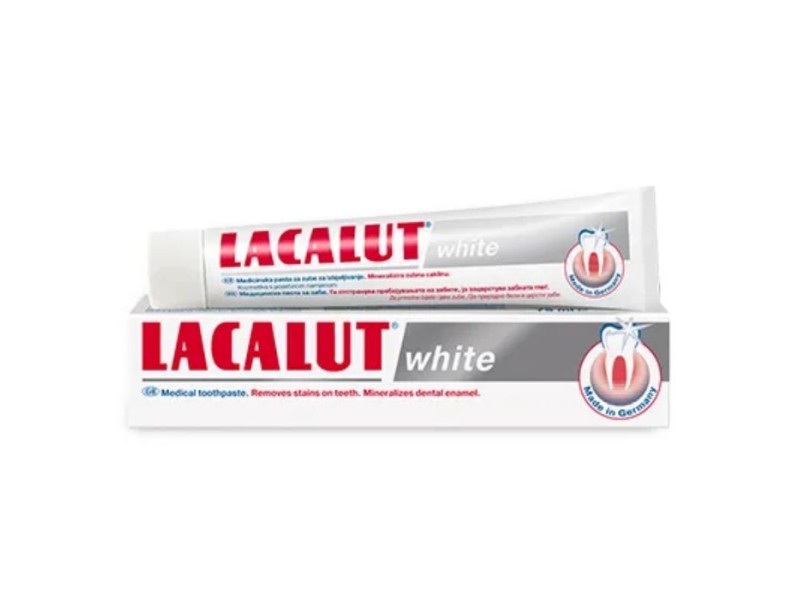 Lacalut toothpastes 75 ml whitening