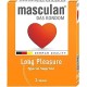 Masculan condom long pleasure 3pcs