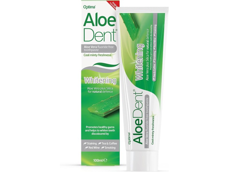 Aloedent whitening w/fluoride toothpaste 100ml Aloedent whitening w/fluoride toothpaste 100ml