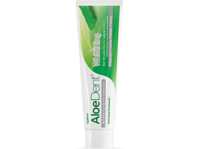 Aloedent whitening w/fluoride toothpaste 100ml Aloedent whitening w/fluoride toothpaste 100ml