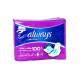 Always c/d moove large wing 10 pads