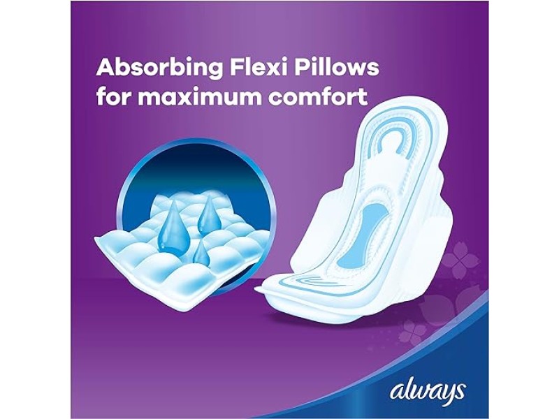 Always c/d moove large wing 50 pads