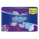 Always c/d moove large wing 50 pads