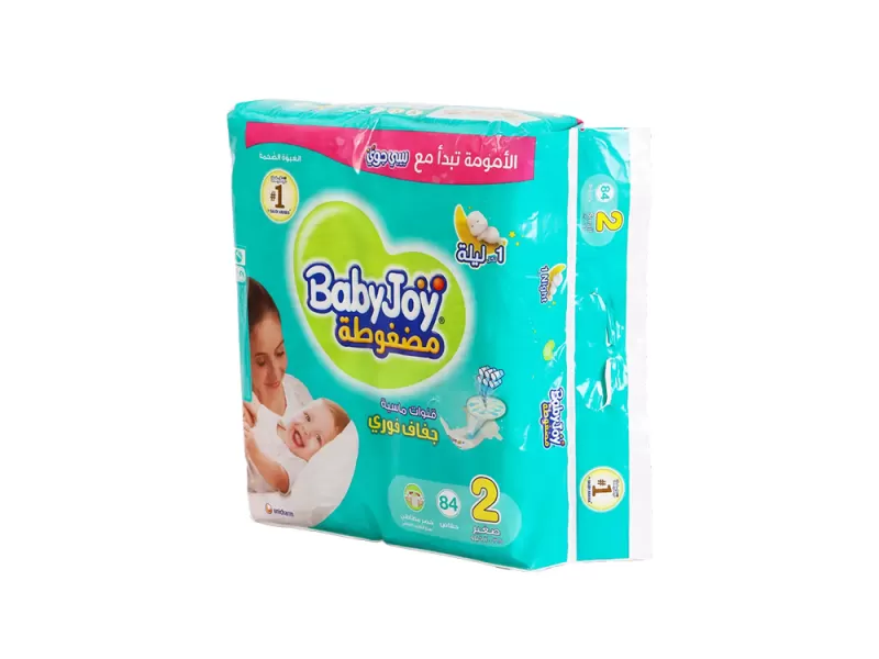 Babyjoy diapers no2 small mega 84 pads