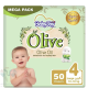 BABYJOY DIAPERS NO4 PREMIUM CARE 50 MEGA