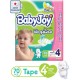 Babyjoy diapers no4+ giant 70 pads
