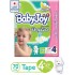 Babyjoy diapers no4+ giant 70 pads