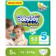 Babyjoy diapers no5 junior mega 52 pads