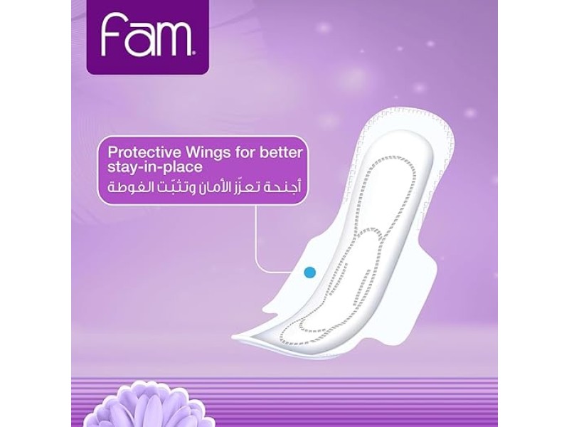 Fam extra thin maxi  super 16 pads