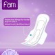 Fam extra thin maxi  super 16 pads