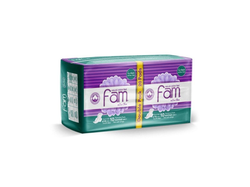 Fam thin normal wings 20 pads