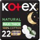 Kotex night natural 22 pads