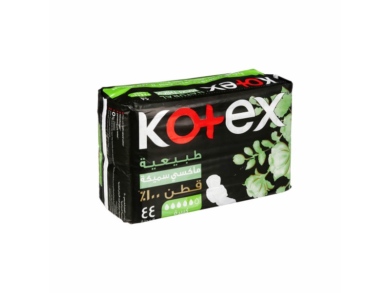Kotex super natural 44 pads