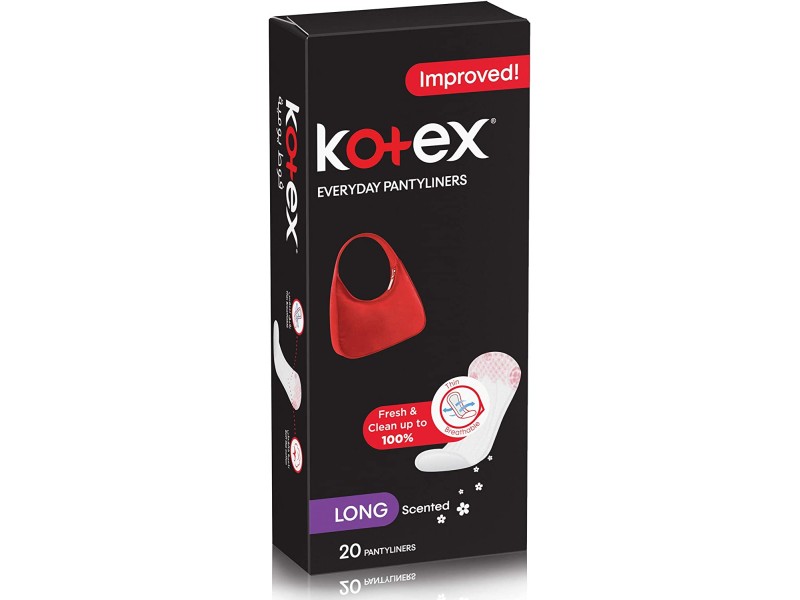 Kotex liner panty long 20 pads